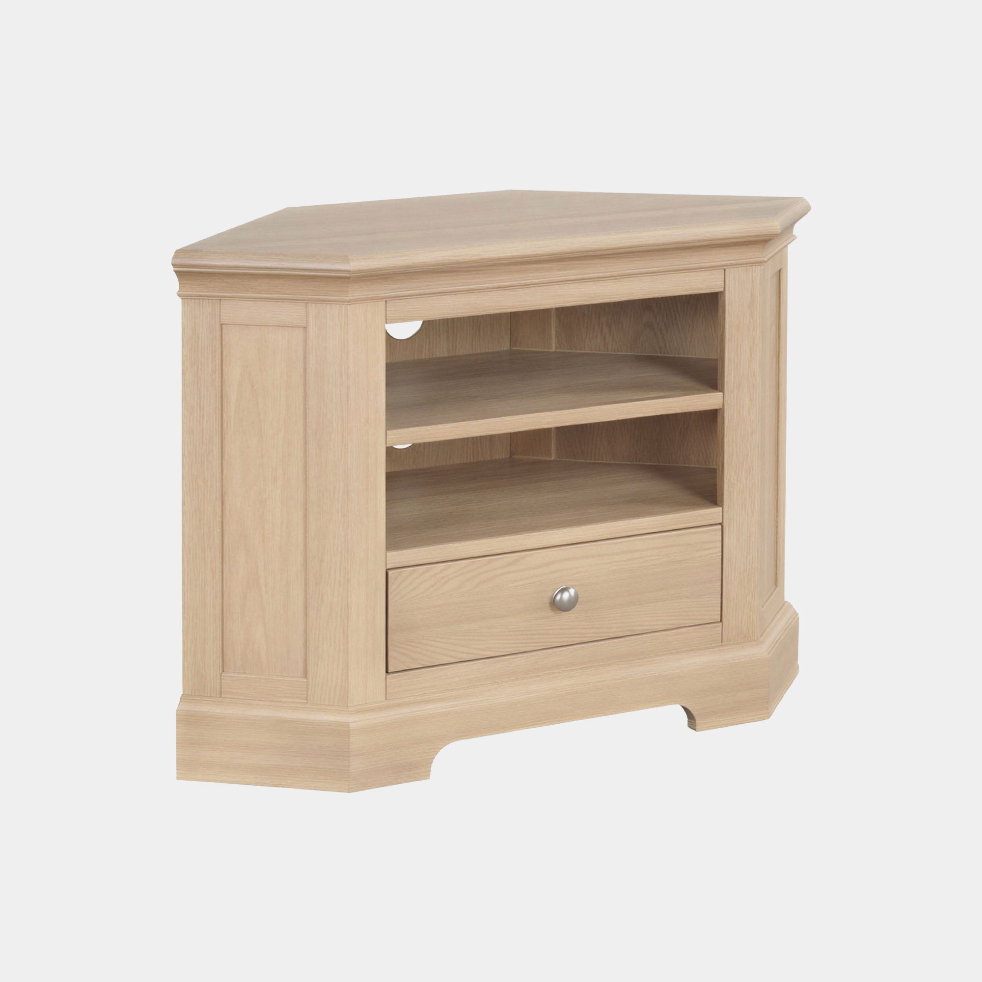 Sidmouth Oak - Corner TV Unit