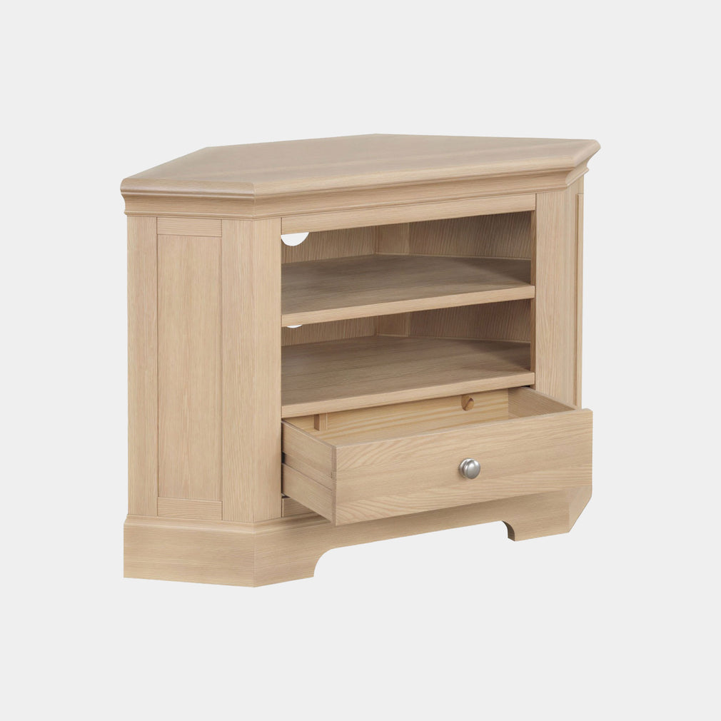 Sidmouth - Oak Corner TV Unit