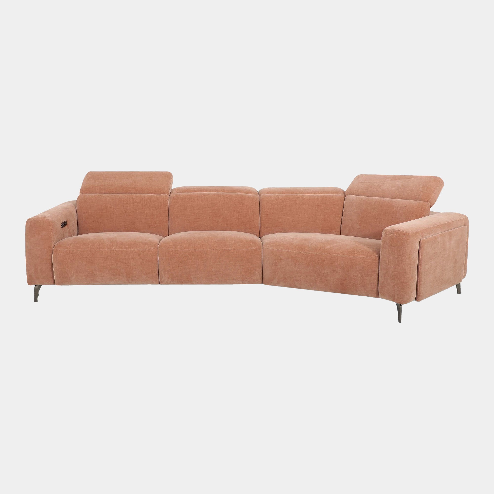 Scottsdale - RHF Power Recliner Corner Sofa With USB Toggle Switch, Fabric