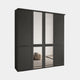 Fitzroy - 4 Door 2 Mirror Wardrobe