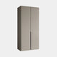 Varnell - 2 Glass Door Wardrobe Pebble Glass