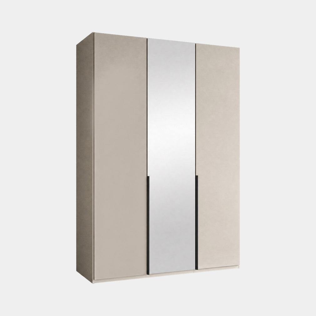 Varnell - 3 Door Mirrored Glass Wardrobe