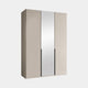 Varnell - 3 Door Mirrored Glass Wardrobe