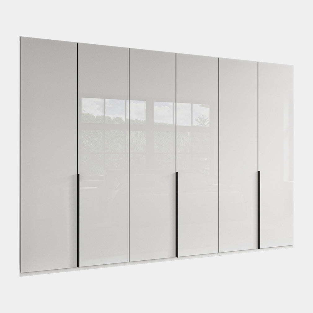 Varnell - 6 Glass Door Wardrobe