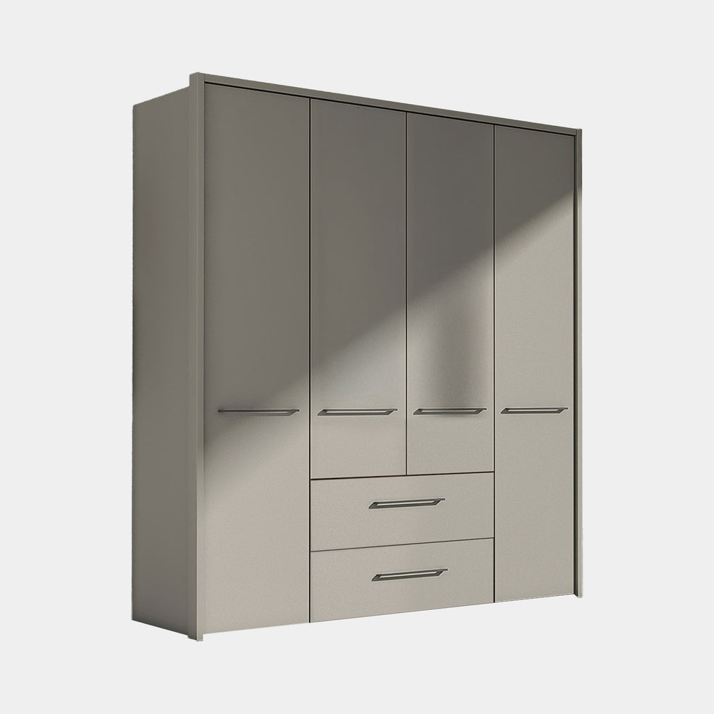 Fitzroy - 4 Door 2 Drawer Combi Wardrobe