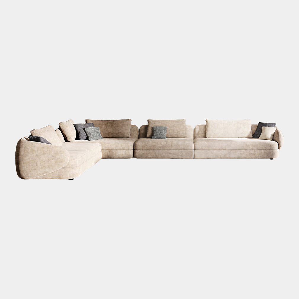 Cattelan Italia Craig - Corner Sofa In Fabric