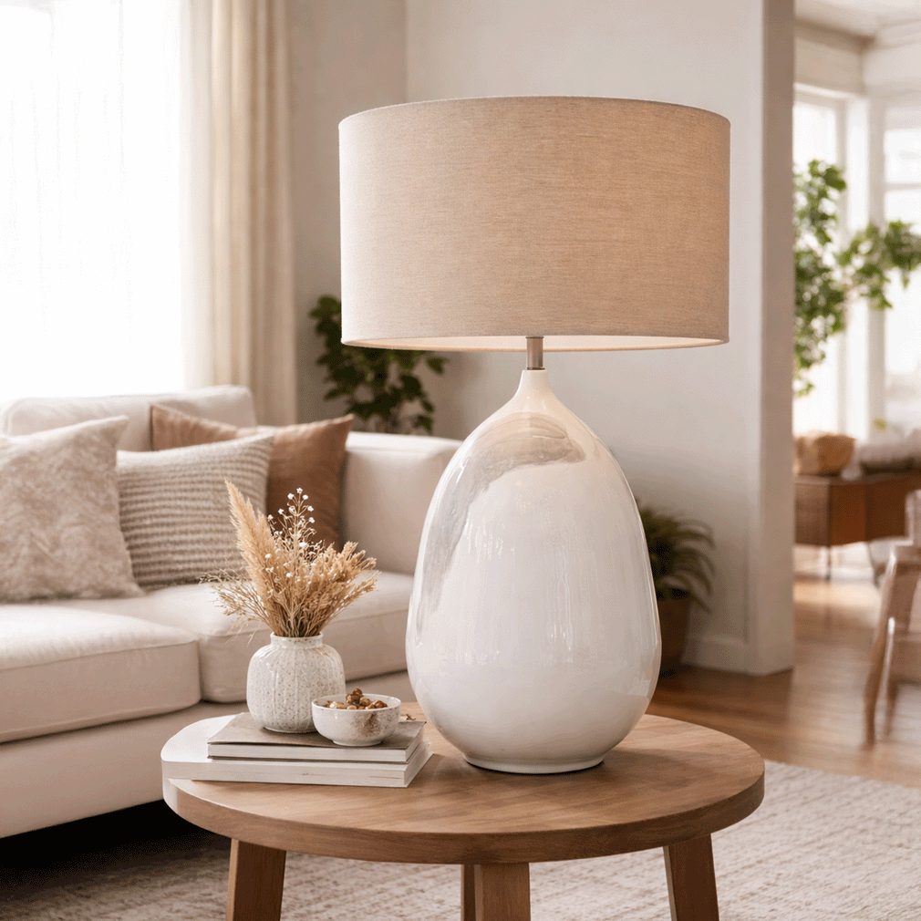 Dove Neutral - Table Lamp