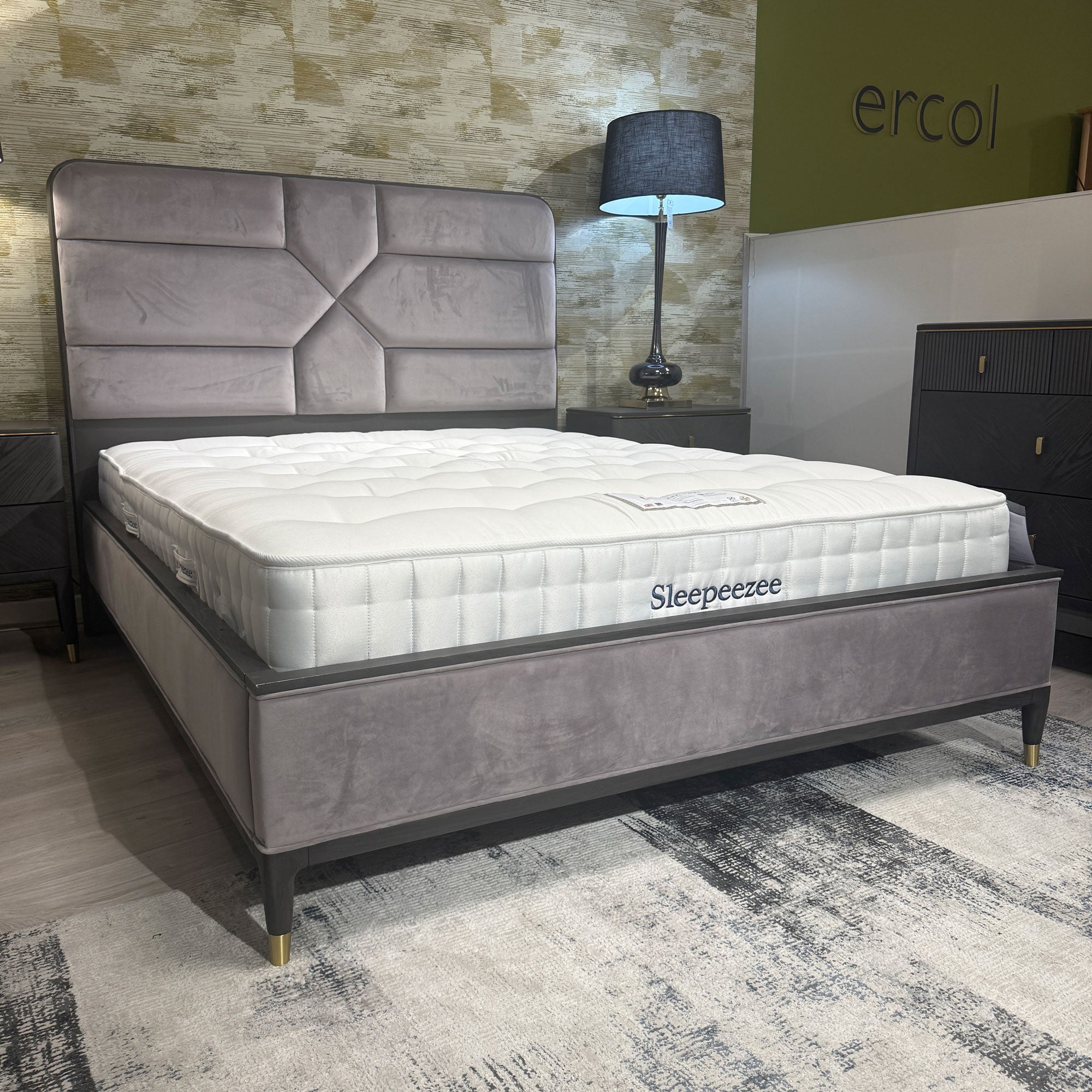 Dynasty - King Bed Frame - Item As Pictured