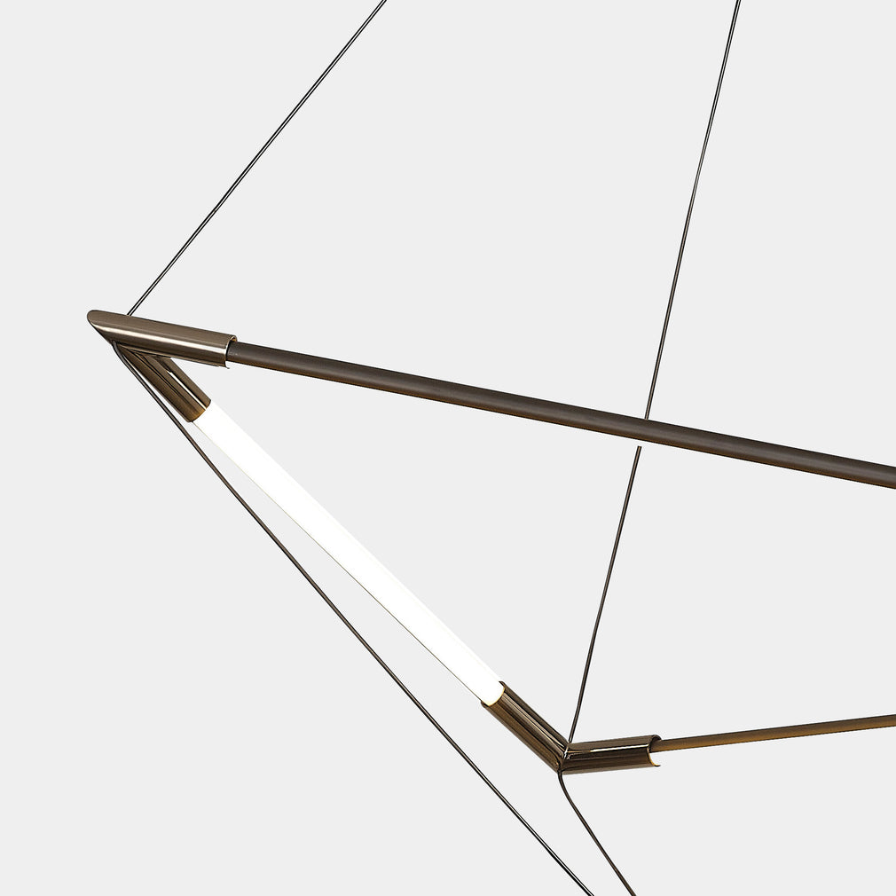Tron - Triangle Pendant Light, Small