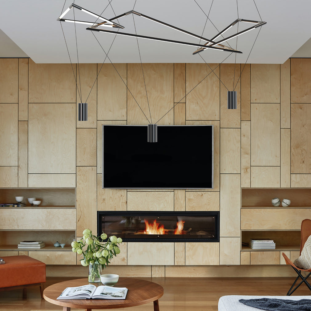 Tron - Triangle Pendant Light, Large