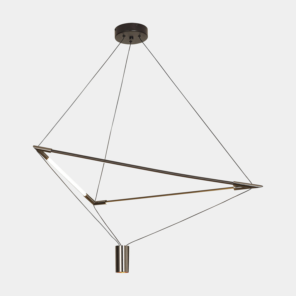 Tron - Triangle Pendant Light, Large