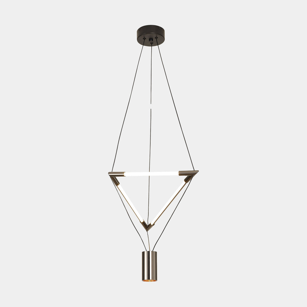 Tron - Triangle Pendant Light, Small