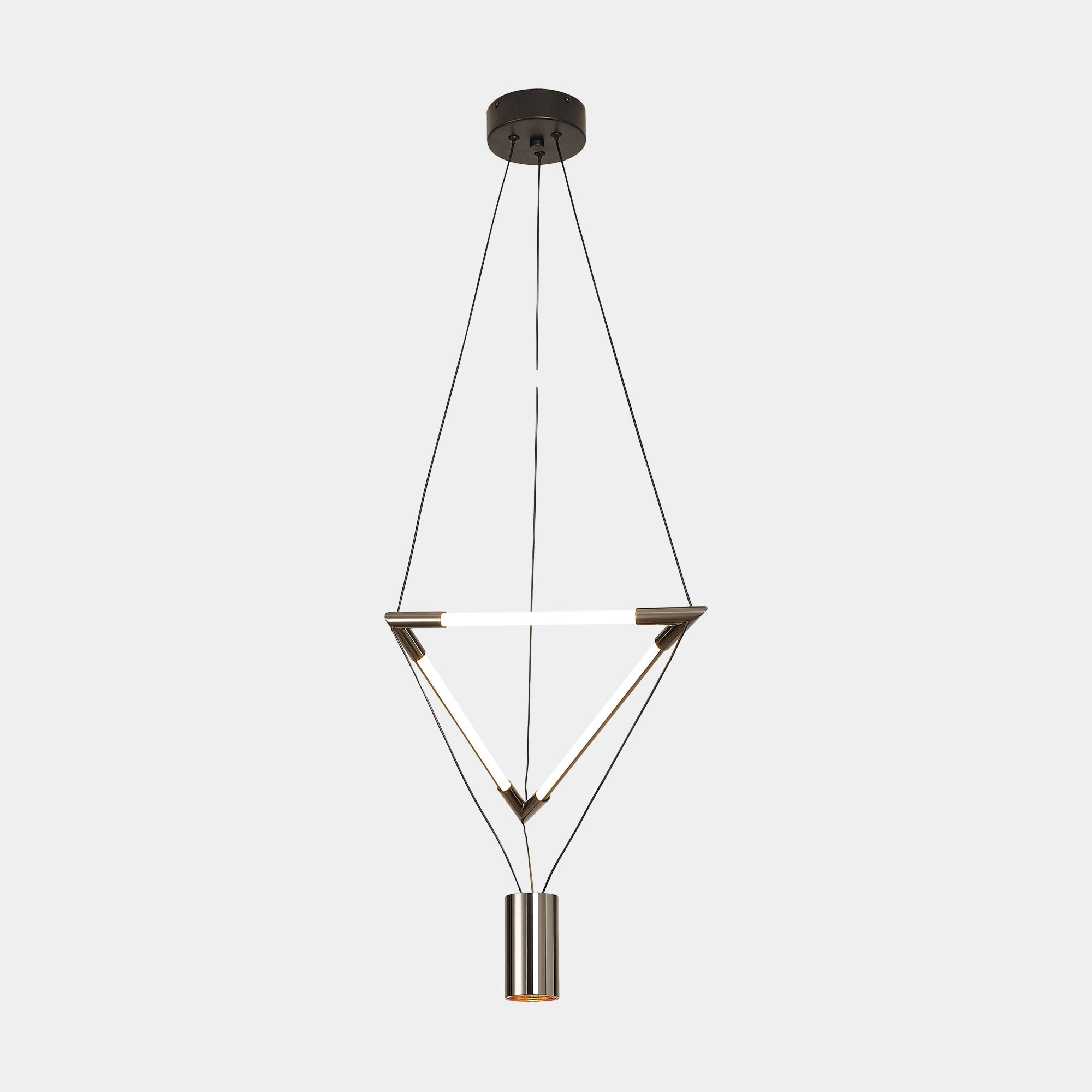 Tron - Triangle Pendant Light, Small