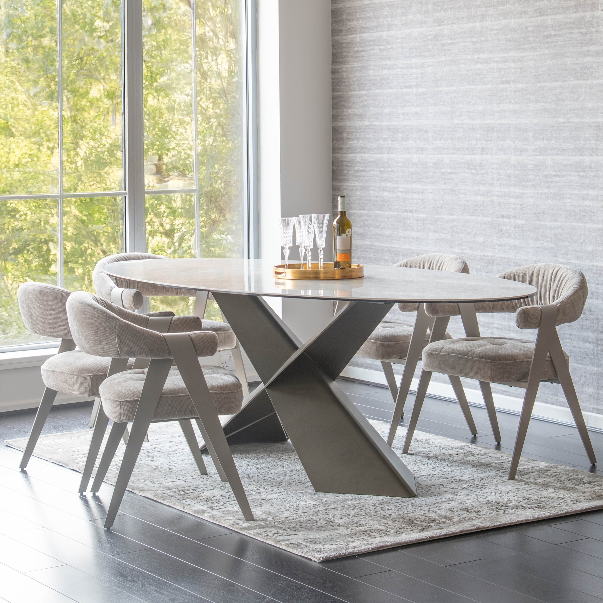 Destin - Ceramic Dining Table