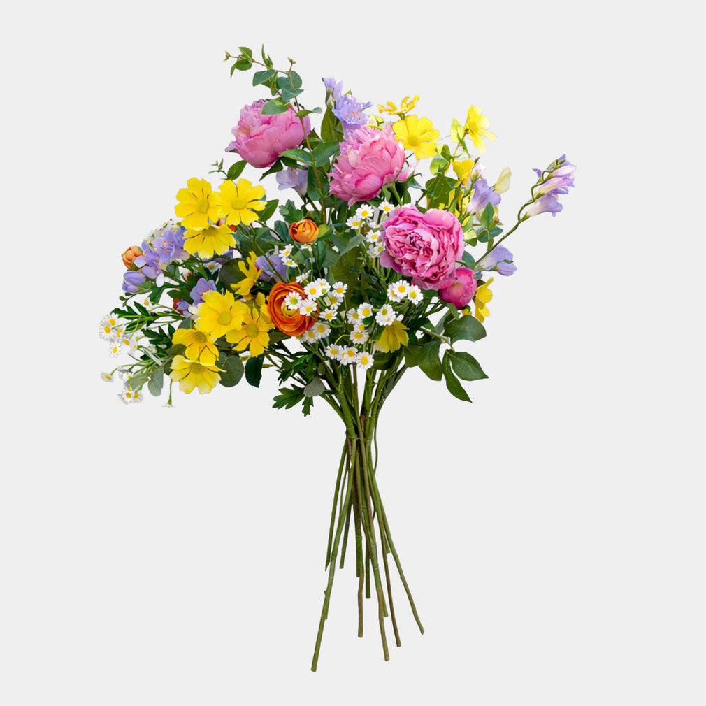 Confetti Bouquet - Peony & Daisy Flower Arrangement