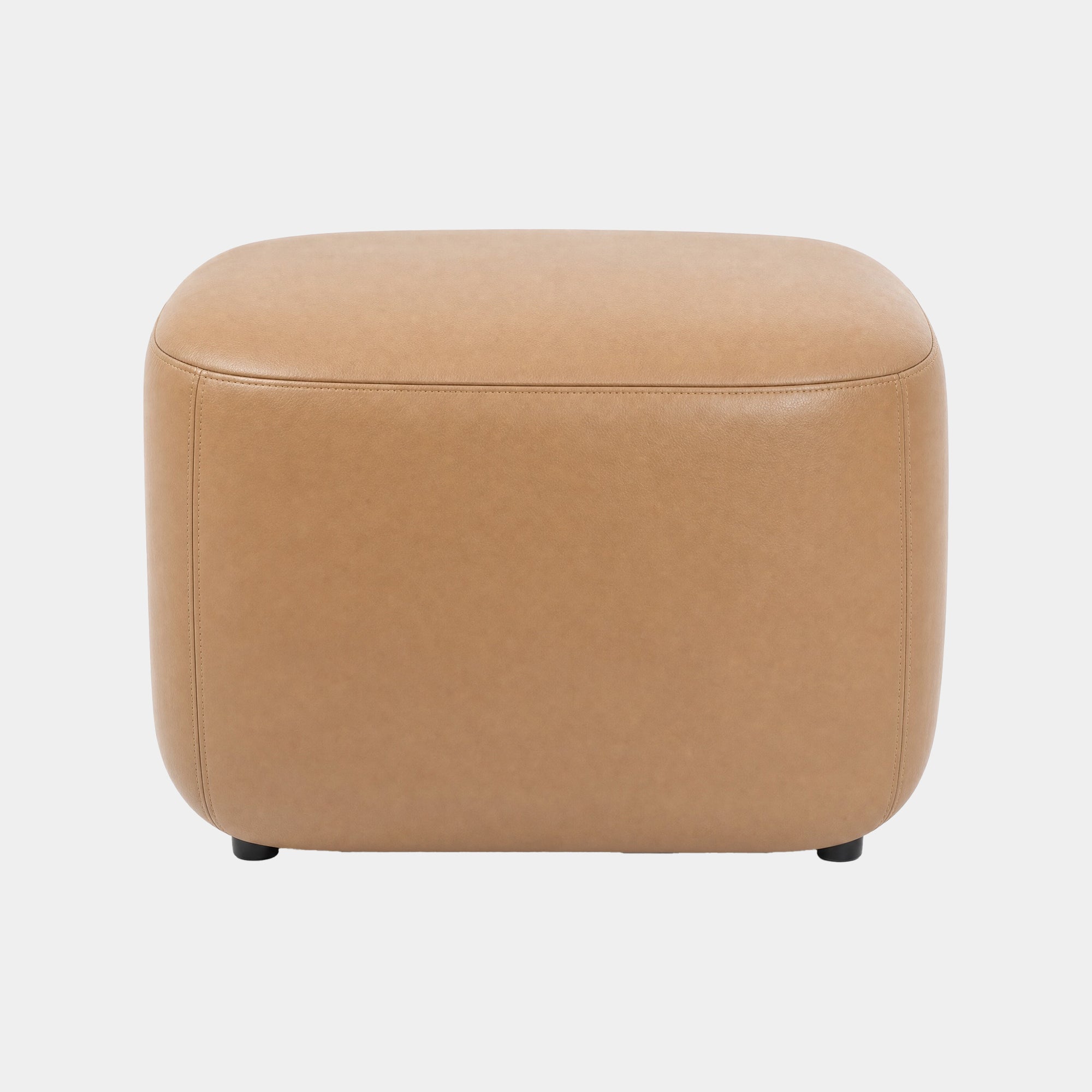 Nashville - Rectangular Footstool, Leather