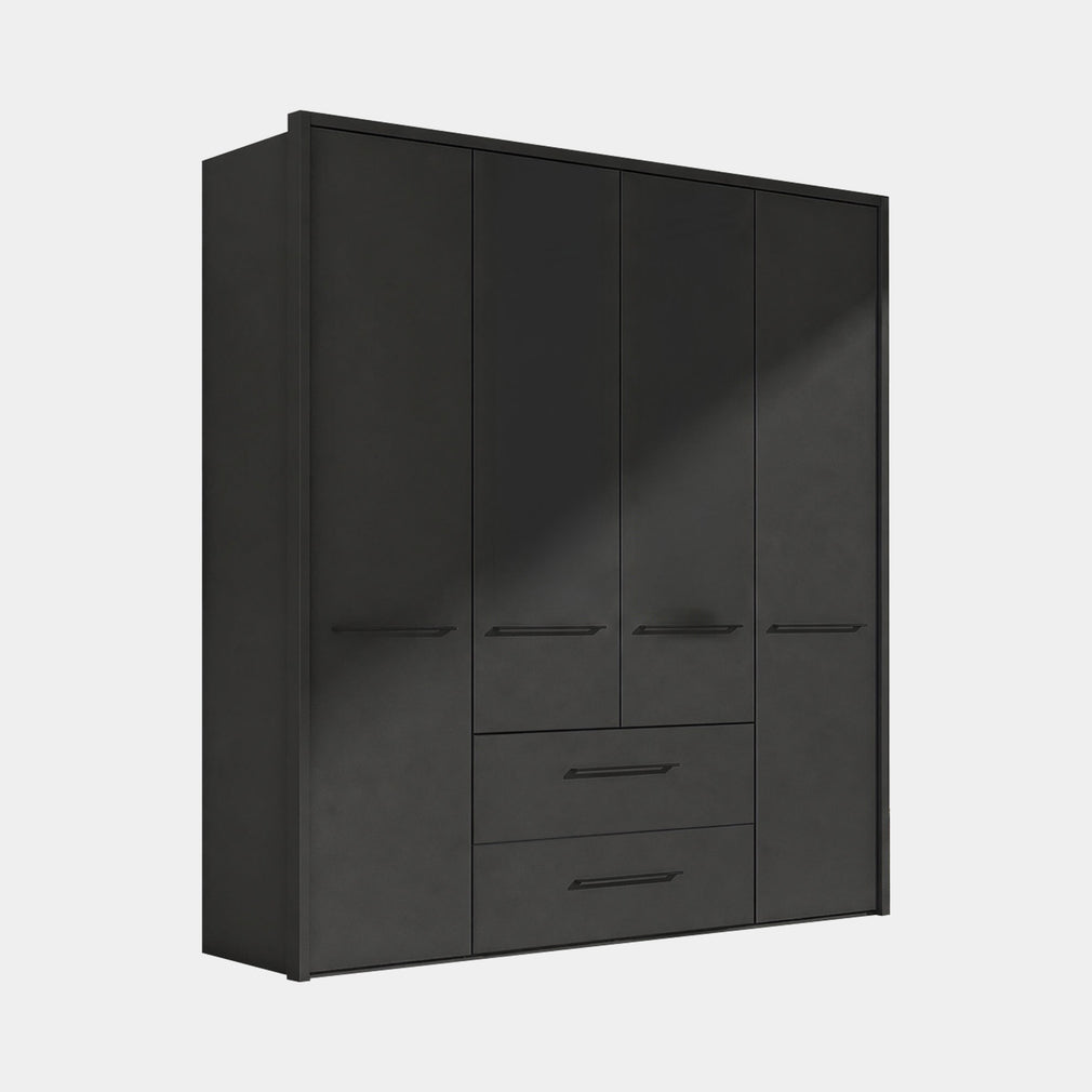Fitzroy - 4 Door 2 Drawer Combi Wardrobe