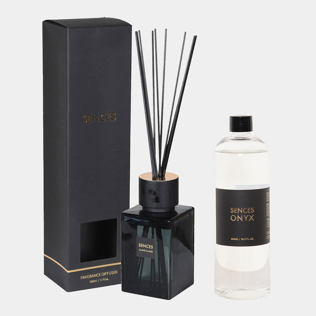 Sences - Alang Alang Onyx Diffuser & Refill Set