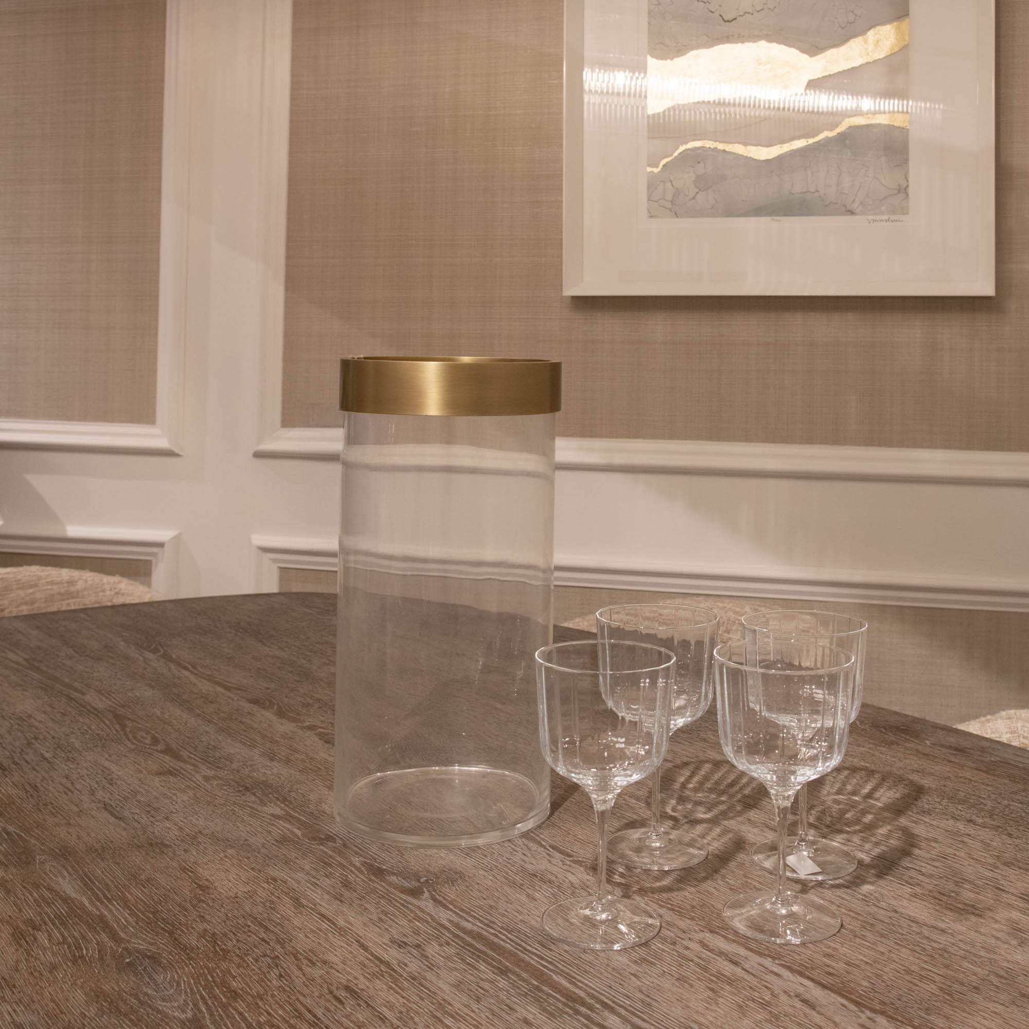 Eichholtz Vertex - Large Hurricane Antique Brass - Item As Pictured