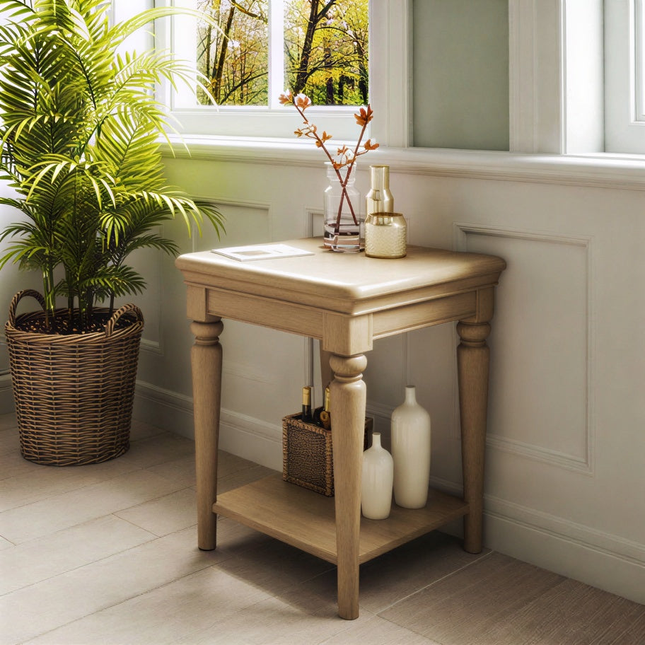 Sidmouth Oak - Wooden Lamp Table