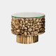 Driftwood - Glass Lamp Table
