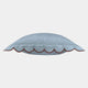 Scallop Velvet - Blue Cushion 45x45cm