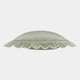 Scallop Velvet - Green Cushion 45x45cm
