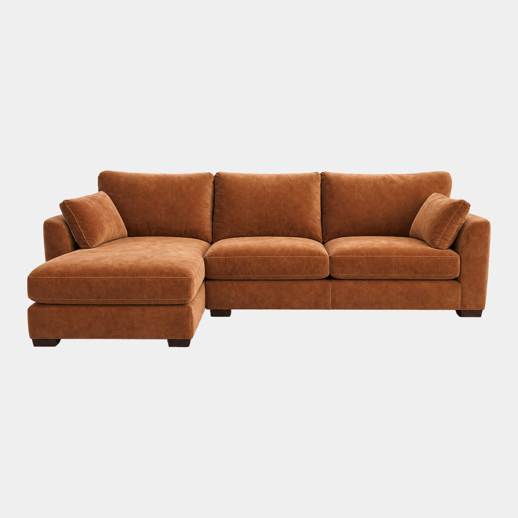 Remus - LHF Chaise Sofa, Fabric