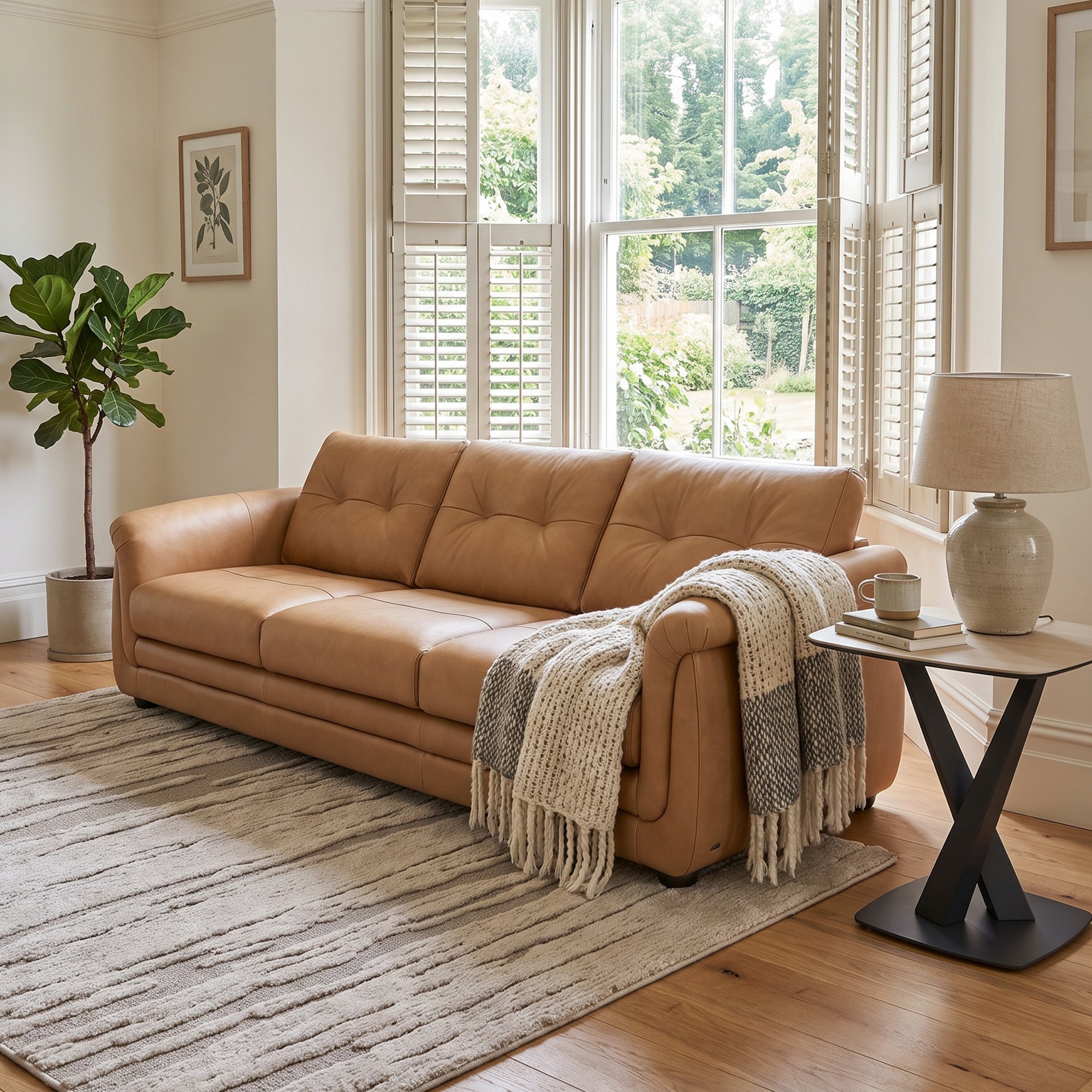 Nashville - 3 Seat Sofa, Leather