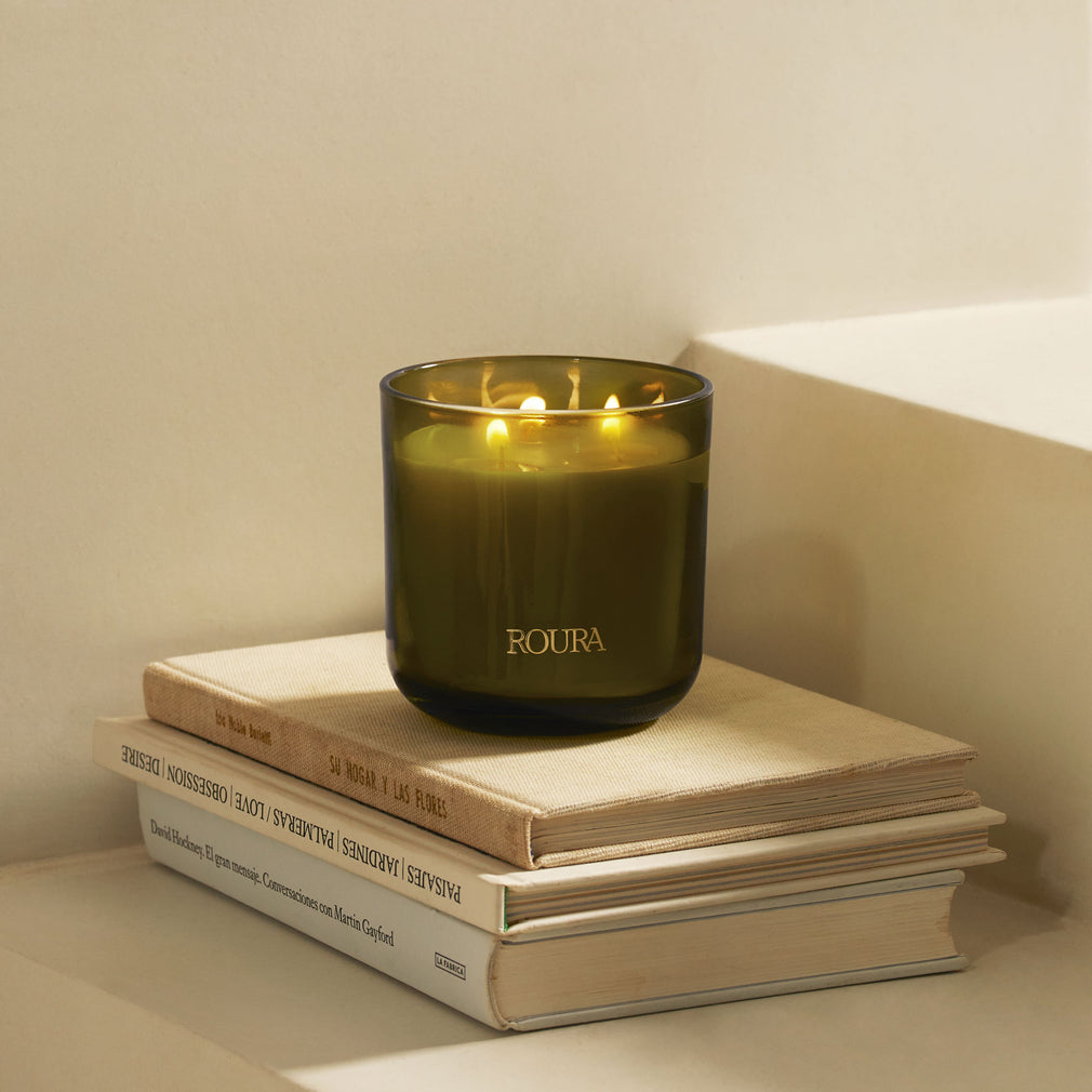 Roura - Secret Garden 3 Wick Candle Jar 410g