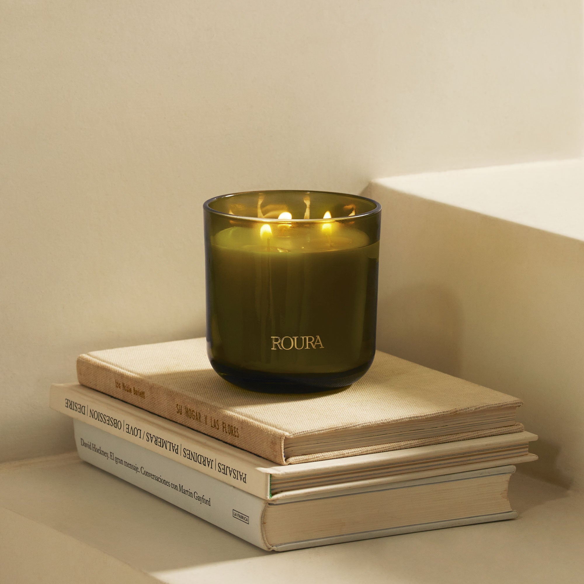 Roura - Secret Garden 3 Wick Candle Jar 410g