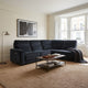 Chelsea - RHF Power Recliner Corner Sofa, Mayfair Midnight Fabric