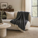 Dartmoor Blue - Lambswool Throw 150x183cm