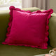 Scallop Velvet - Pink Cushion 45x45cm