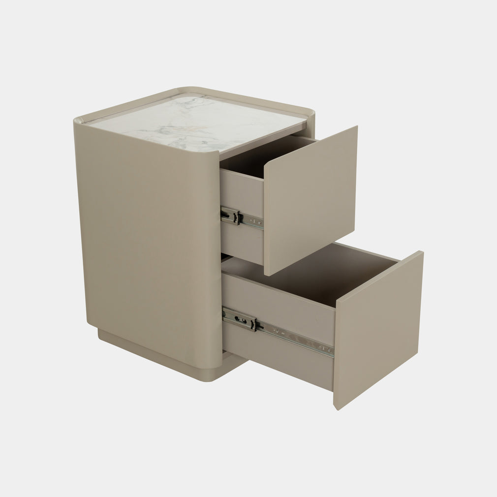 Marnie - 2 Drawer Bedside Table