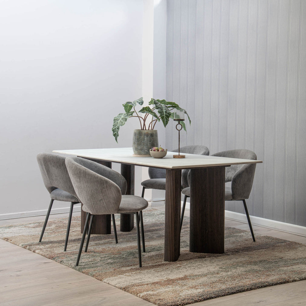 Martini - Marble Effect Dining Table