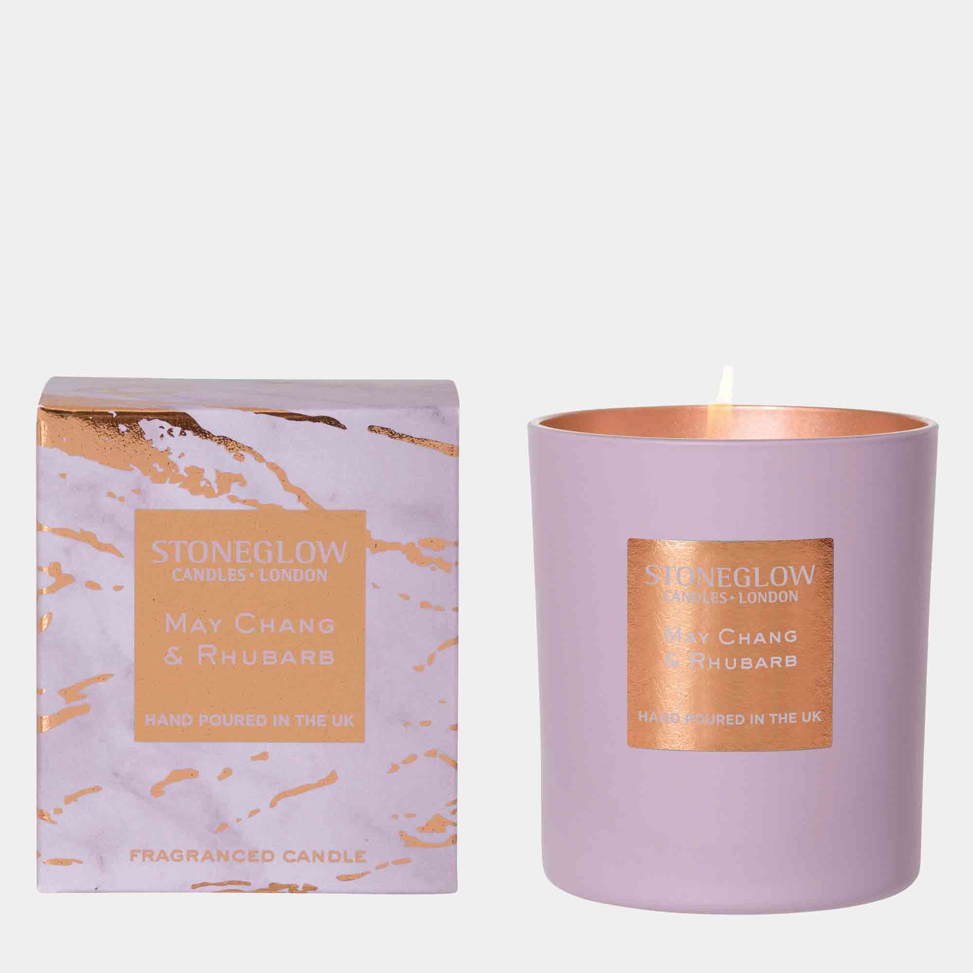 Stoneglow Luna - May Chang & Rhubarb Candle