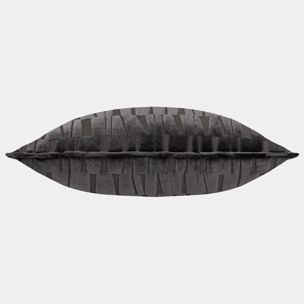 Manhattan Velvet - Charcoal Cushion 50x50cm
