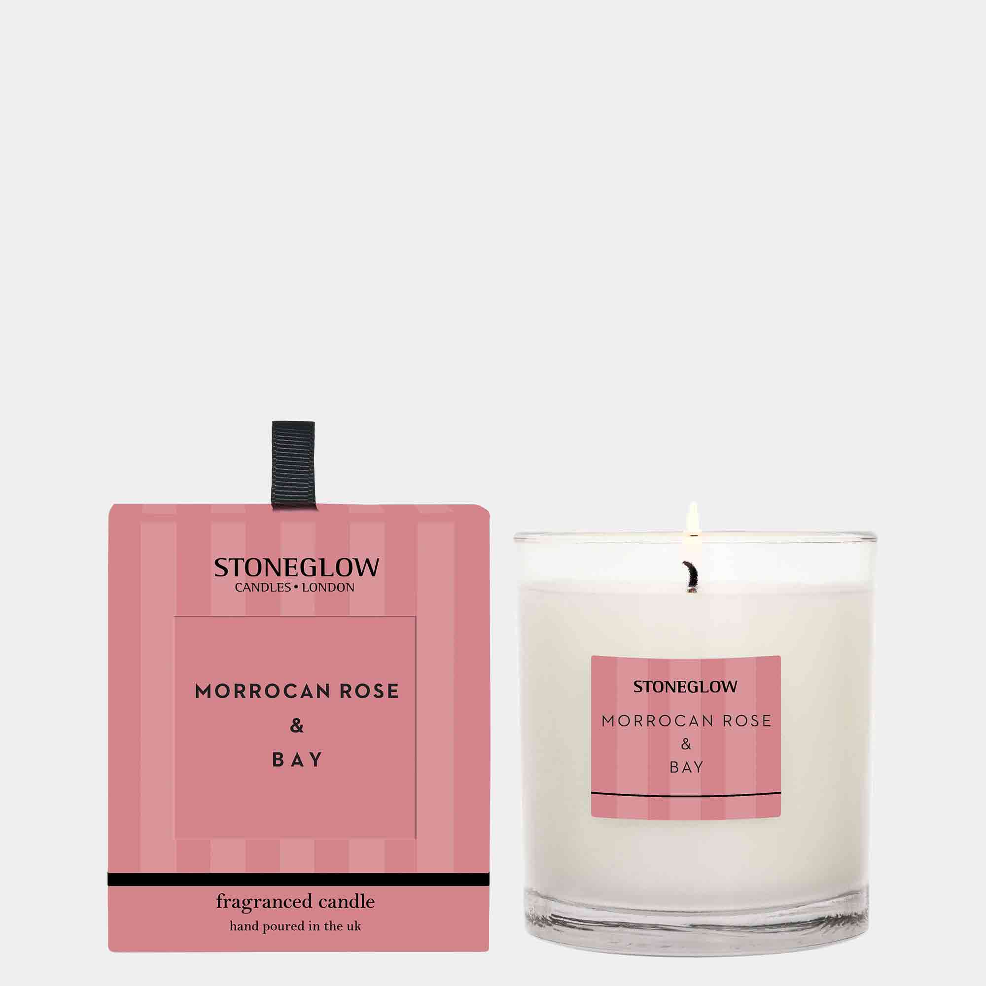 Stoneglow Modern Classics - Moroccan Rose & Bay Candle