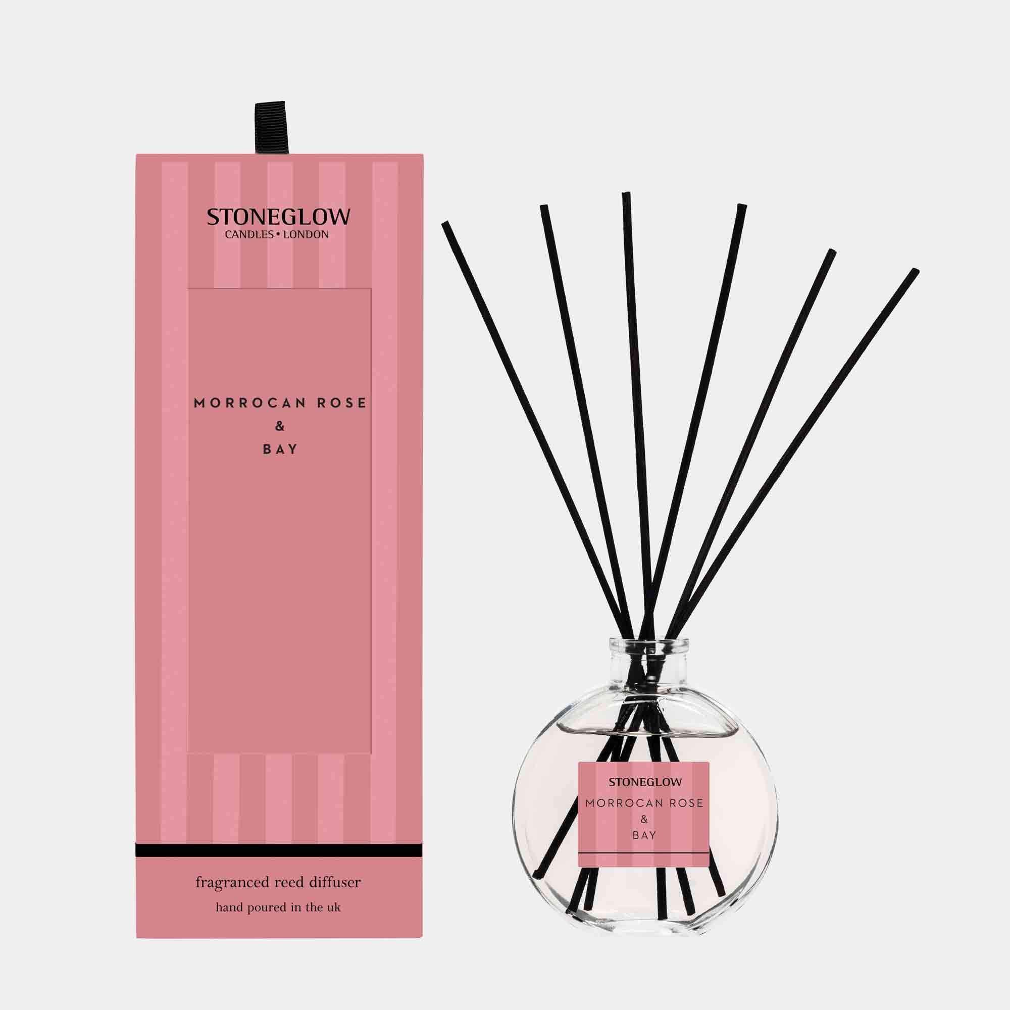 Stoneglow Modern Classics - Moroccan Rose & Bay Reed Diffuser 120ml