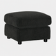 Shaftesbury - Footstool, Fabric Manhattan Mushroom