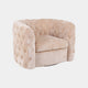 Greenwich - Swivel Accent Chair, Natural Fabric