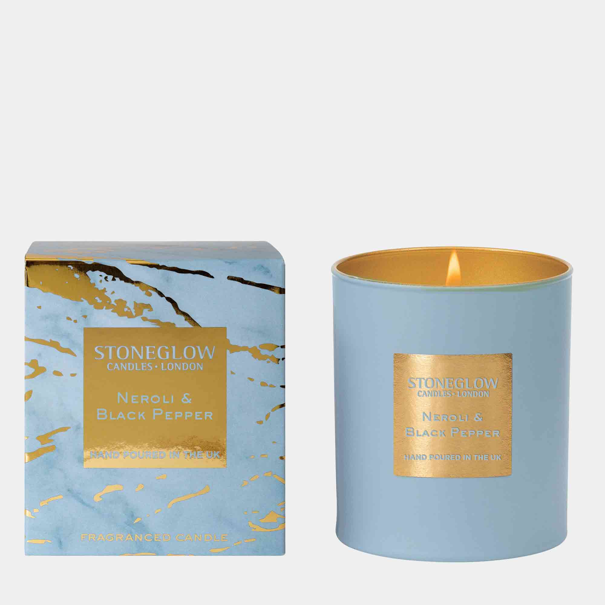 Stoneglow Luna - Neroli & Black Pepper Candle