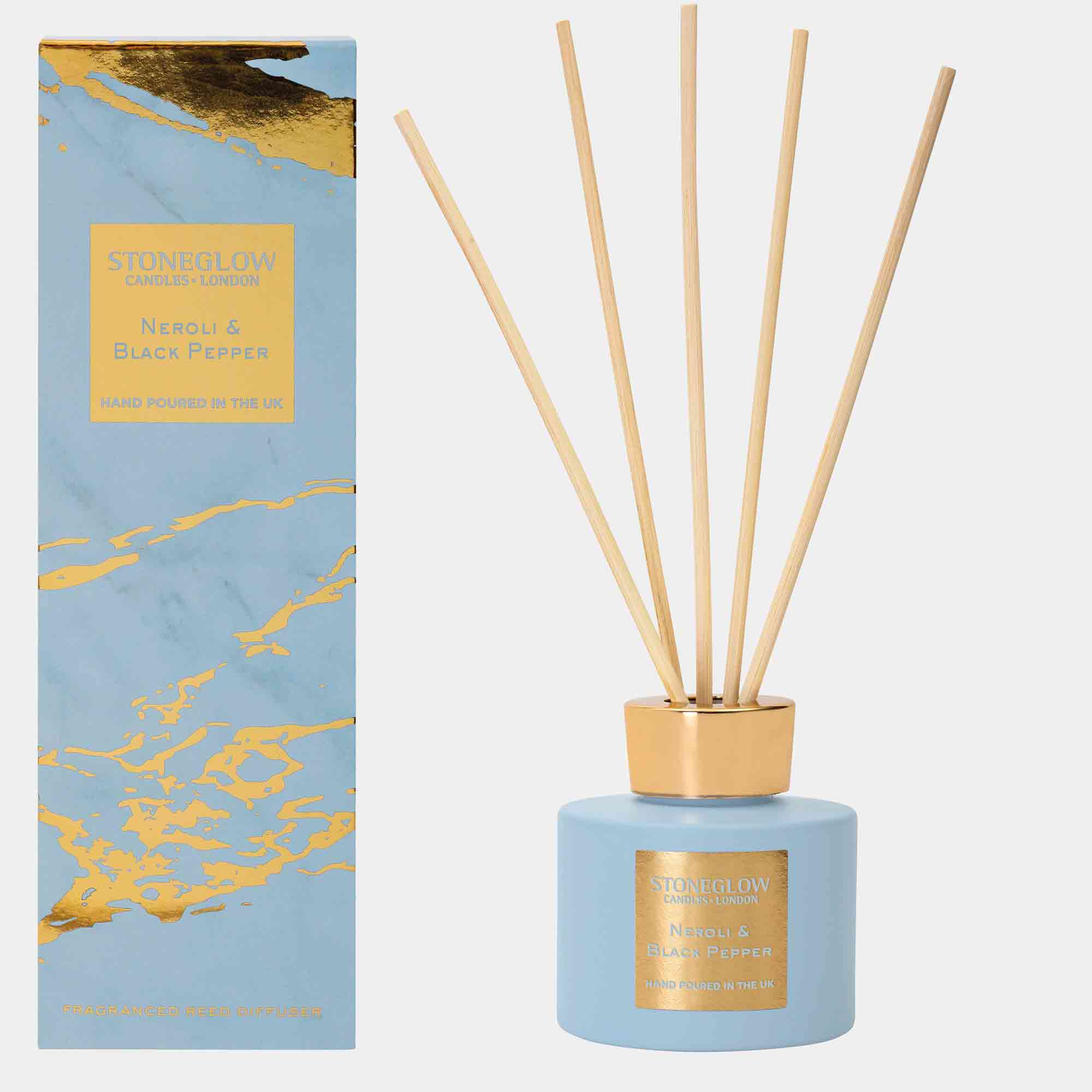 Stoneglow Luna - Neroli & Black Pepper Reed Diffuser