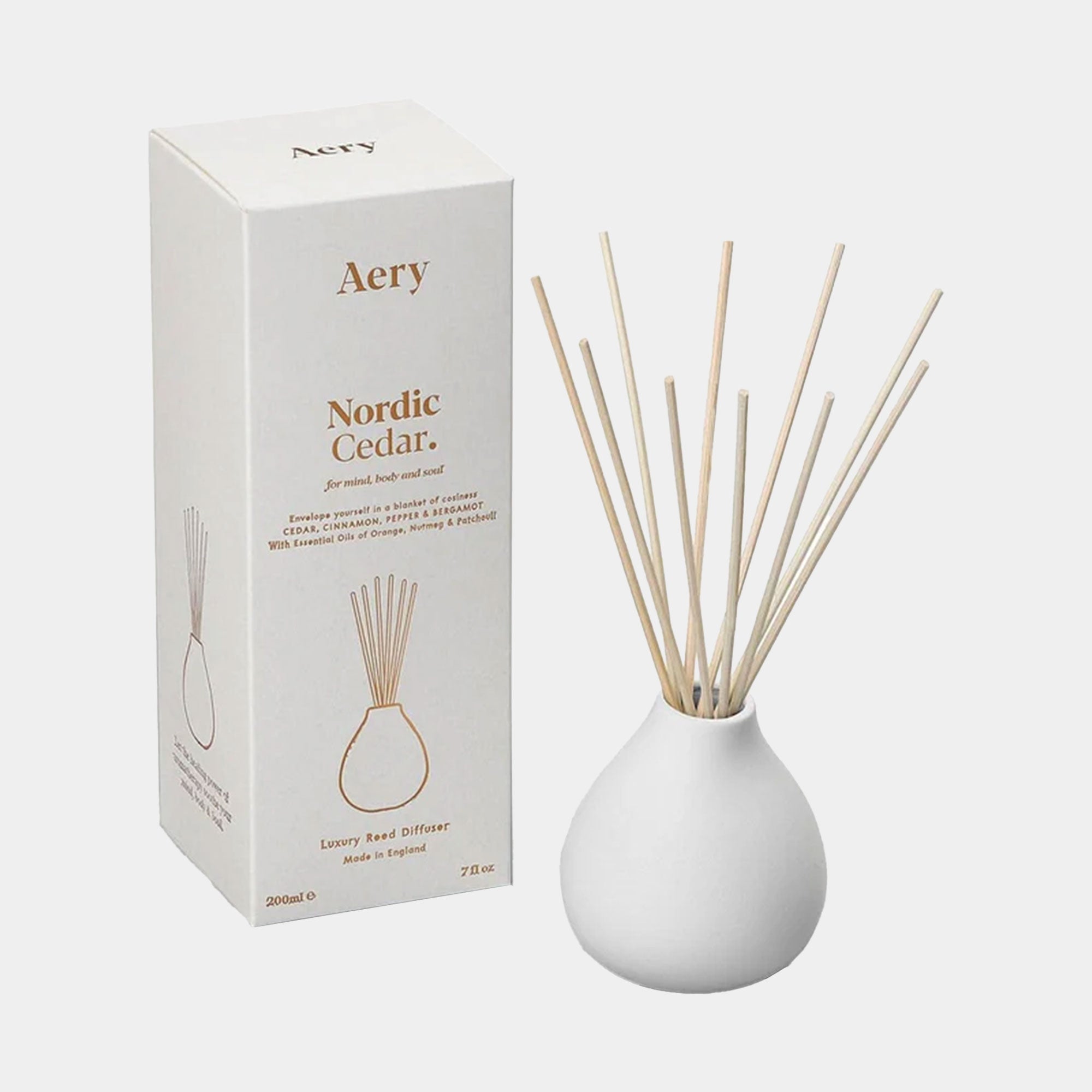 Aery - Nordic Cedar Reed Diffuser 200ml