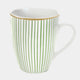 Tipperary Crystal Rainbow - Striped Mugs, Set of 6