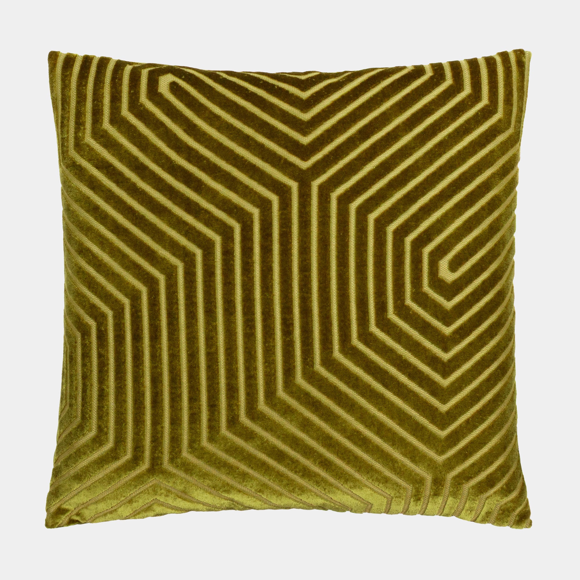 Evoke Velvet - Olive Cushion 45x45cm