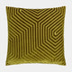 Evoke Velvet - Olive Cushion 45x45cm