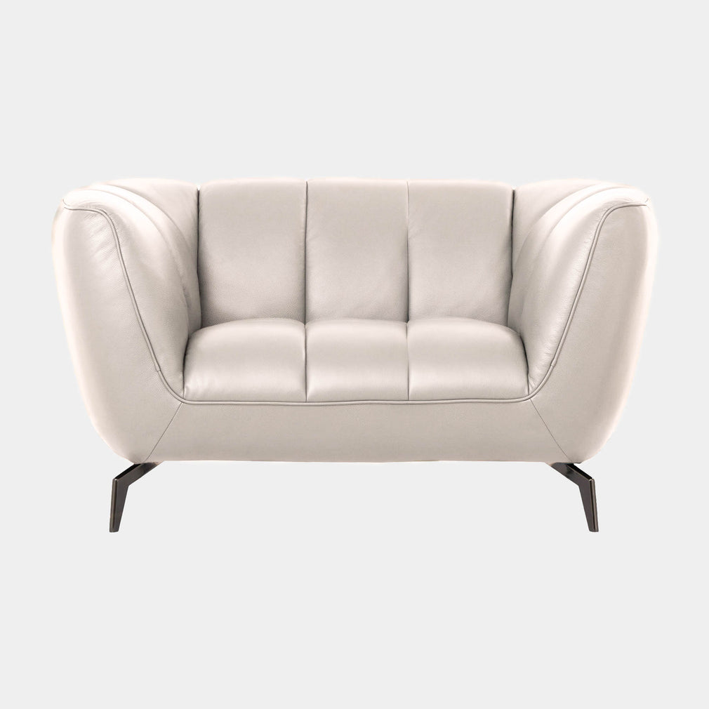 Odyssey - 1.5 Seat Sofa, Leather Oslo Frost