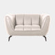 Odyssey - 1.5 Seat Sofa, Leather Oslo Frost